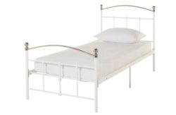 HOME Aeriel Single Bed Frame - White.